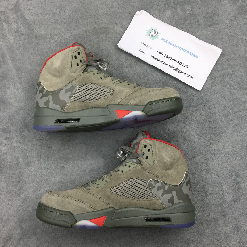 Authentic Air Jordan 5 x Bape x Trophy Room